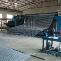 Geweven mesh zeshoekige Gabion Basket reno matras